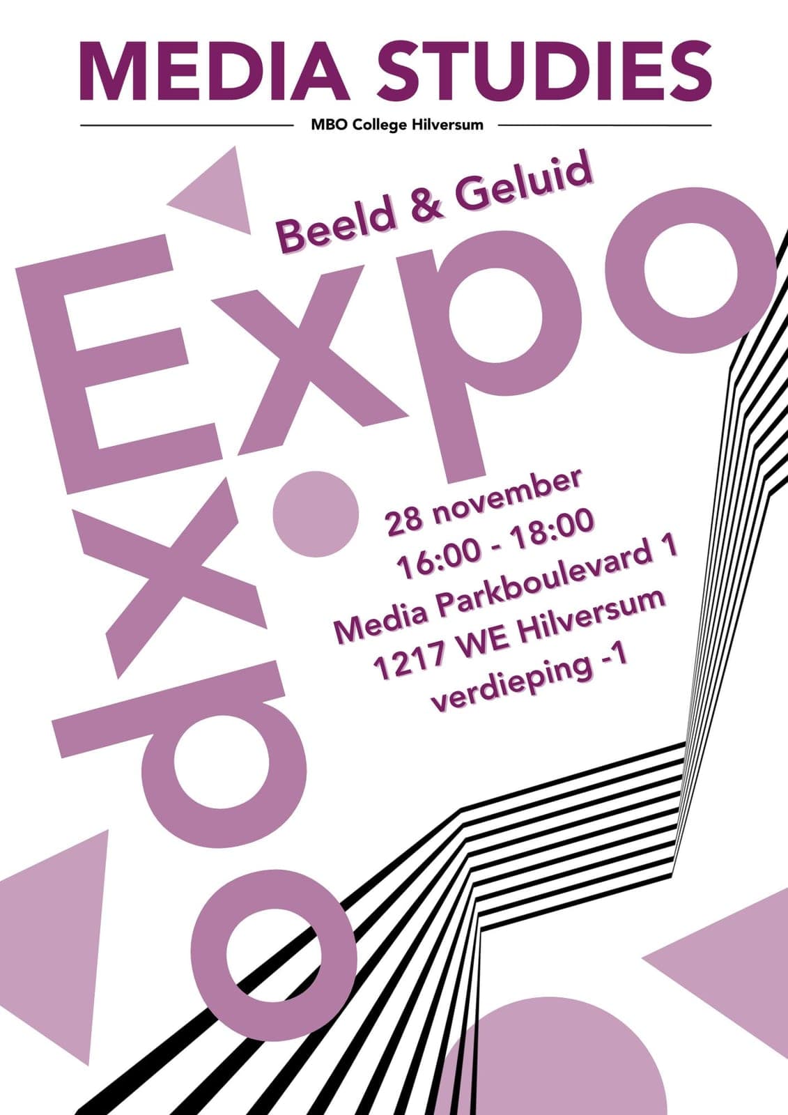 Media Studies expo poster