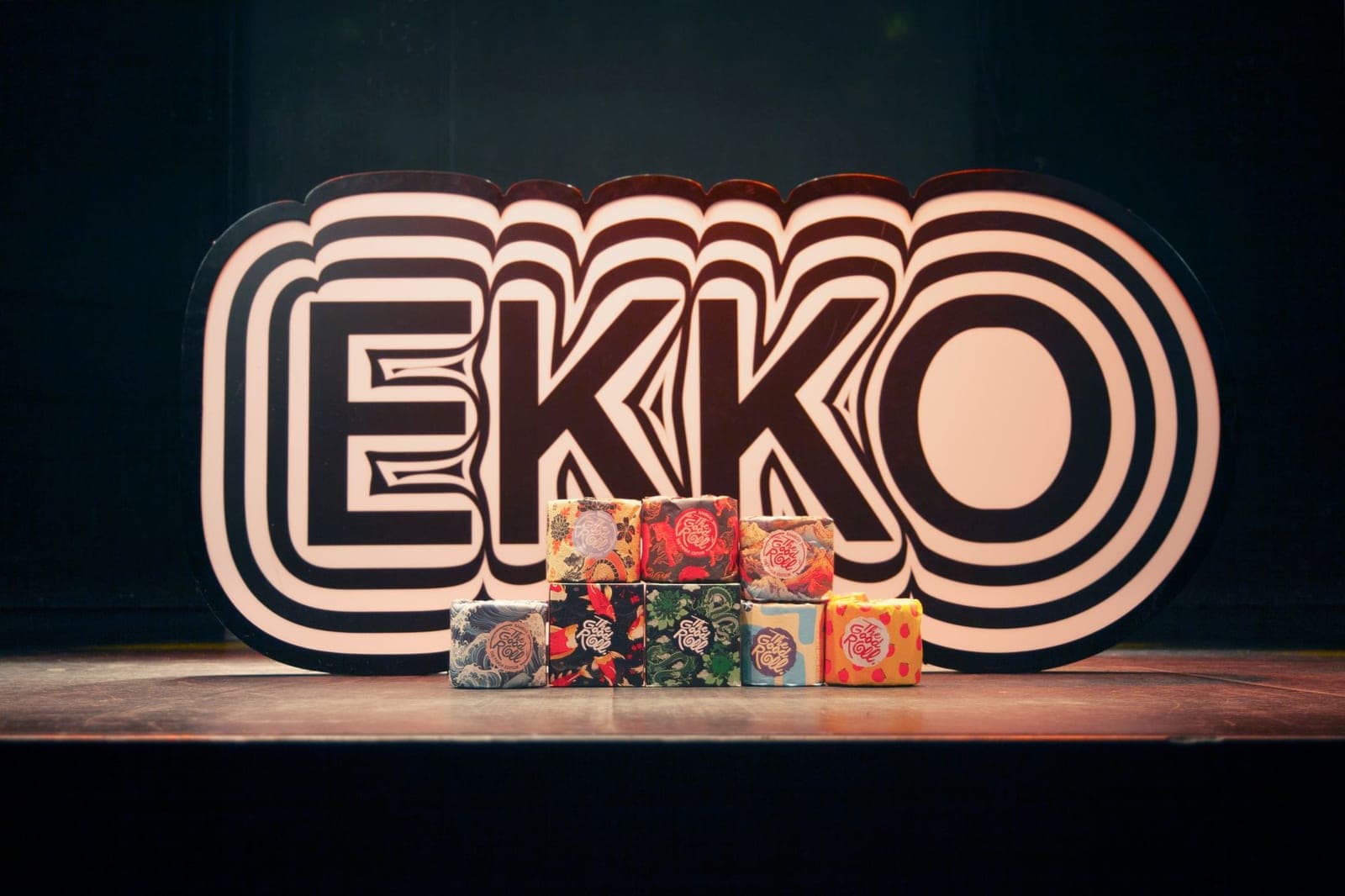 The Good Roll packs on stage at EKKO