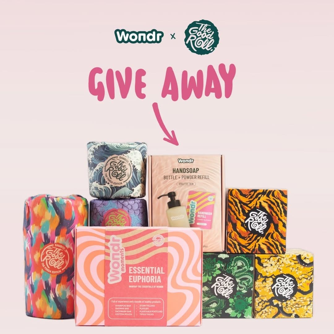 Wondr × The Good Roll giveaway post
