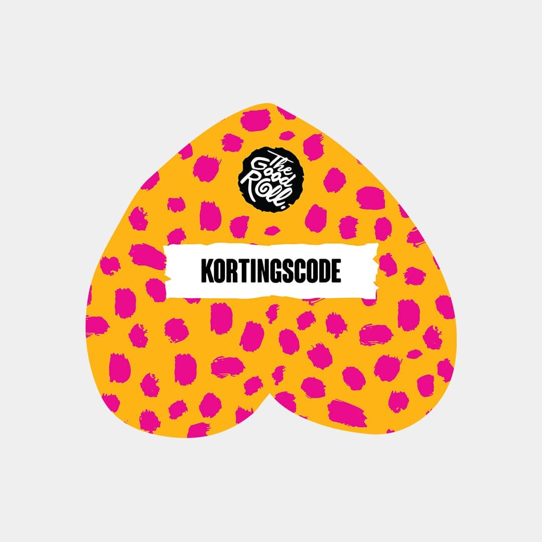 Discount-code heart sticker